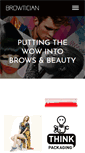 Mobile Screenshot of browtician.com